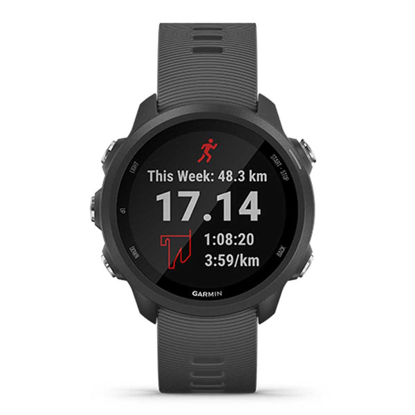 GARMIN FORERUNNER 245 SLATE GM-010-02120-44 SMARTWATCH - H2 Hub Watches