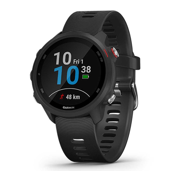 GARMIN FORERUNNER 245 MUSIC BLACK GM-010-02120-A0 SMARTWATCH - H2 Hub Watches