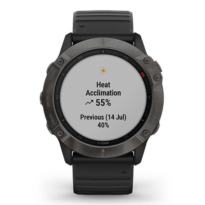 GARMIN FENIX 6X SAPPHIRE GM-010-02157-45 SMARTWATCH - H2 Hub Watches