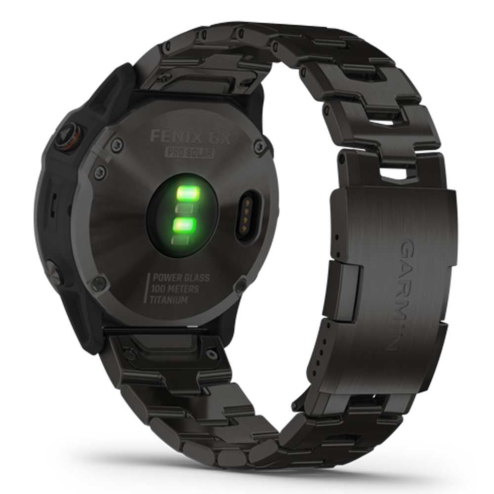 GARMIN FENIX 6X PRO SOLAR TITANIUM GM-010-02157-5F SMARTWATCH - H2 Hub Watches