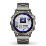GARMIN FENIX 6 SAPPHIRE TITANIUM GM-010-02158-85 SMARTWATCH - H2 Hub Watches