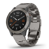 GARMIN FENIX 6 SAPPHIRE TITANIUM GM-010-02158-85 SMARTWATCH - H2 Hub Watches