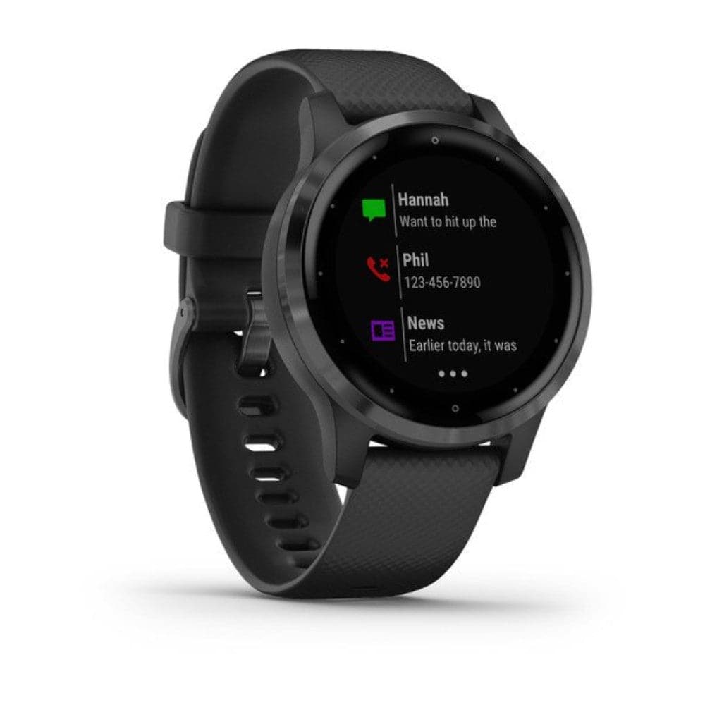 GARMIN VIVOACTIVE 4S SLATE & BLACK GM-010-02172-19 SMARTWATCH - H2 Hub Watches