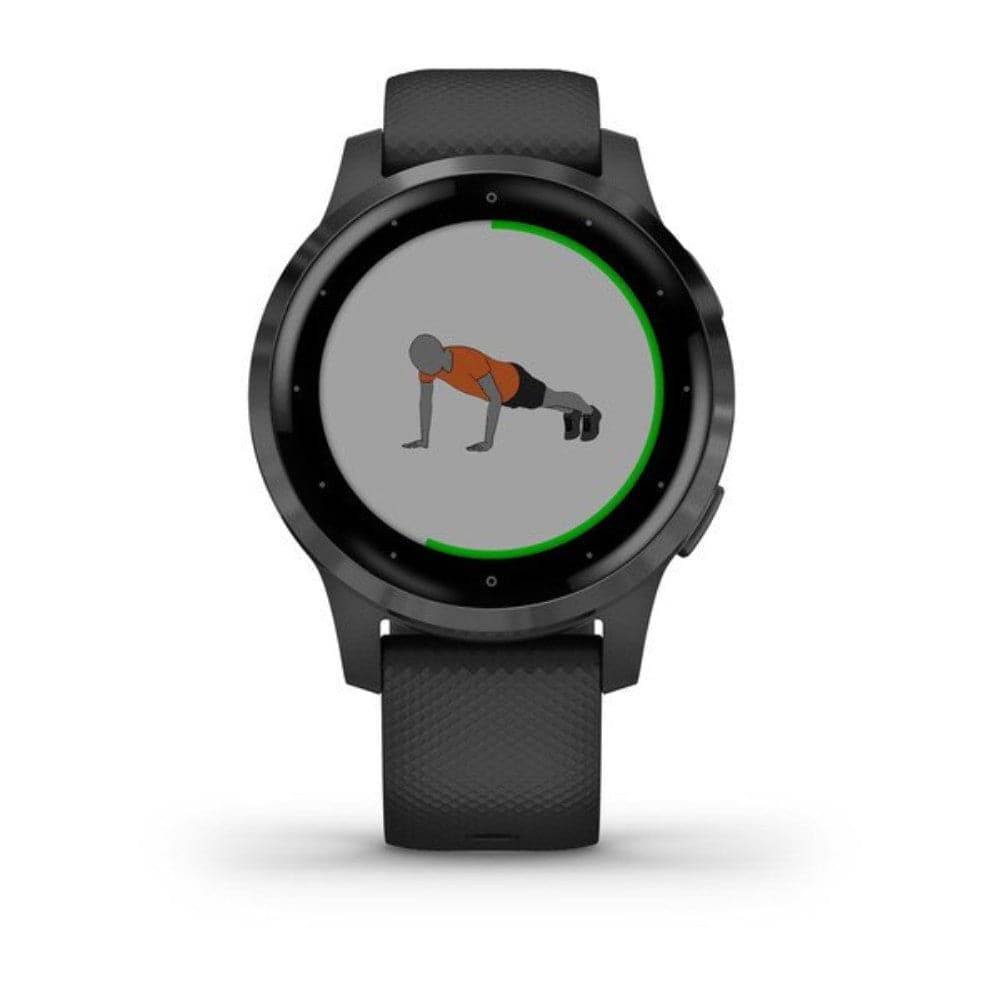 GARMIN VIVOACTIVE 4S SLATE & BLACK GM-010-02172-19 SMARTWATCH - H2 Hub Watches