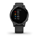 GARMIN VIVOACTIVE 4S SLATE & BLACK GM-010-02172-19 SMARTWATCH - H2 Hub Watches