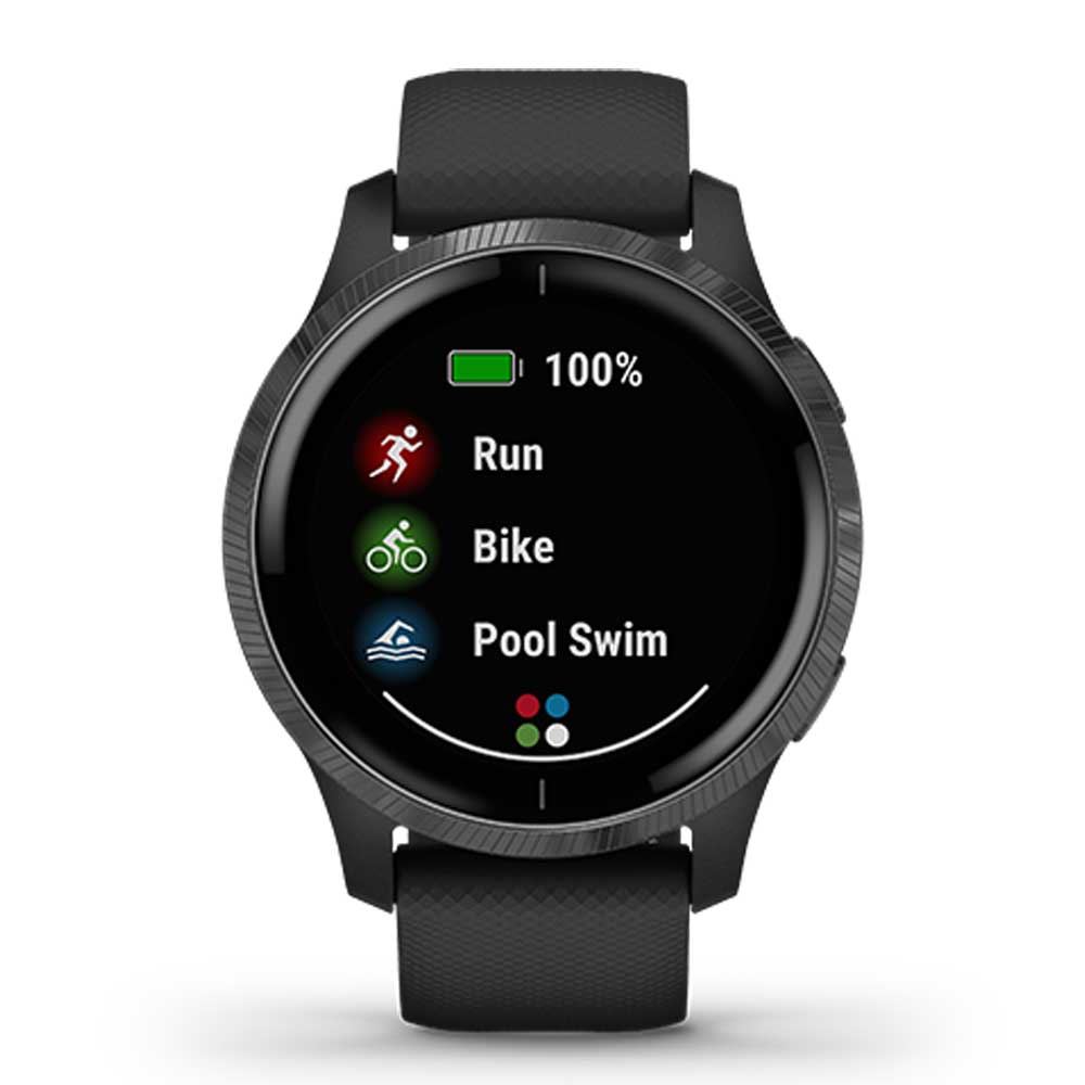 GARMIN VENU BLACK GM-010-02173-19 SMARTWATCH - H2 Hub Watches