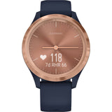 GARMIN VIVOMOVE 3S NAVY & ROSE GOLD GM-010-02238-83 HYBRID SMARTWATCH