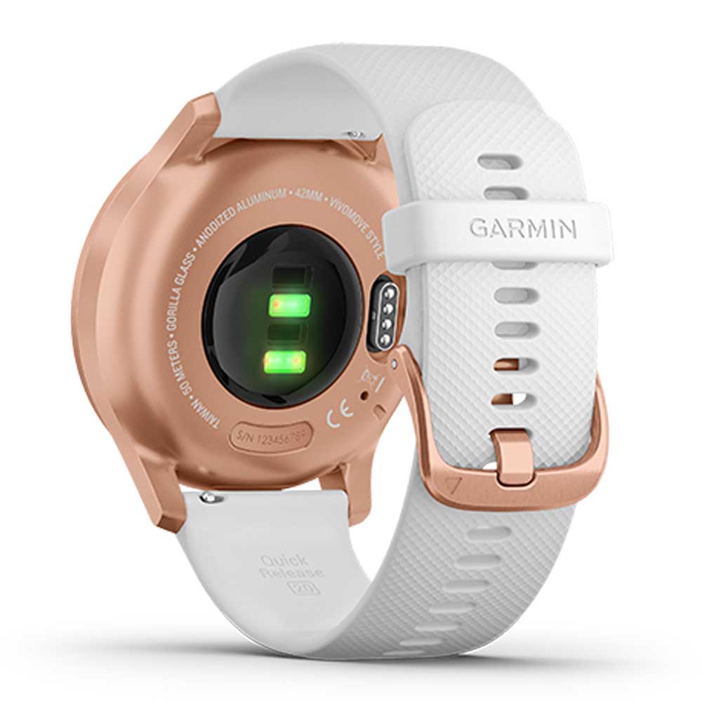 GARMIN VIVOMOVE STYLE WHITE GM-010-02240-80 HYBRIDG SMARTWATCH - H2 Hub Watches