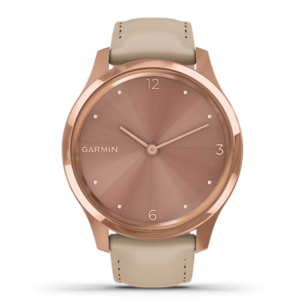 GARMIN VIVOMOVE LUXE ROSE GOLD GM-010-02241-81 HYBRID SMARTWATCH - H2 Hub Watches