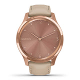 GARMIN VIVOMOVE LUXE ROSE GOLD GM-010-02241-81 HYBRID SMARTWATCH - H2 Hub Watches
