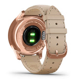 GARMIN VIVOMOVE LUXE ROSE GOLD GM-010-02241-81 HYBRID SMARTWATCH - H2 Hub Watches