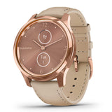 GARMIN VIVOMOVE LUXE ROSE GOLD GM-010-02241-81 HYBRID SMARTWATCH - H2 Hub Watches