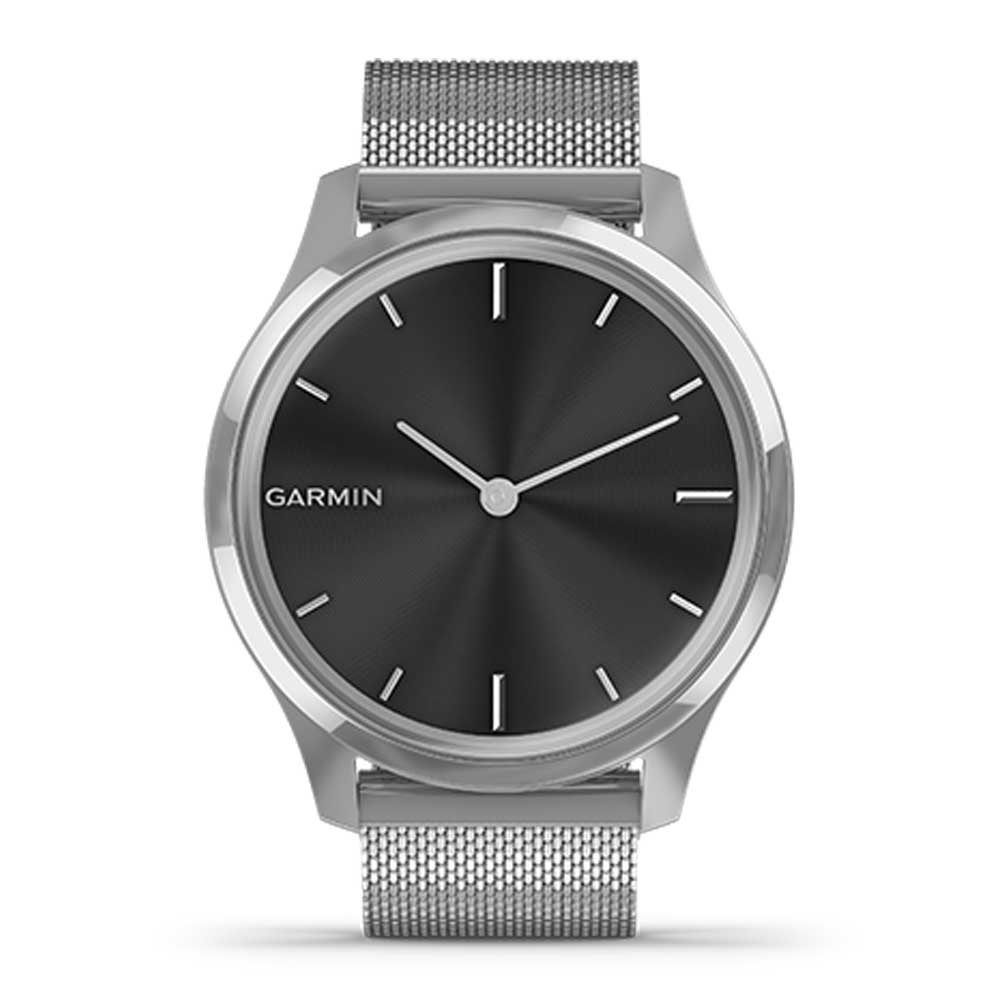 GARMIN VIVOMOVE LUXE SILVER GM-010-02241-83 HYBRID SMARTWATCH - H2 Hub Watches