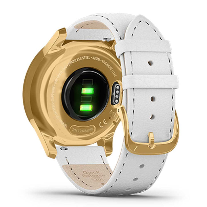 GARMIN VIVOMOVE LUXE GOLD GM-010-02241-88 HYBRID SMARTWATCH - H2 Hub Watches