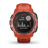 GARMIN INSTINCT SOLAR EDITION GM-010-02293-71 FLAME RED SMARTWATCH