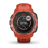 GARMIN INSTINCT SOLAR EDITION GM-010-02293-71 FLAME RED SMARTWATCH