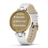 GARMIN LILY GM-010-02384-F3 SPORT EDITION WITH WHITE STRAP WOMEN'S SMARTWATCH