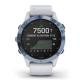 GARMIN FENIX 6 PRO SOLAR GM-010-02410-41 COBALT BLUE AND WHITESTONE SMARTWATCH