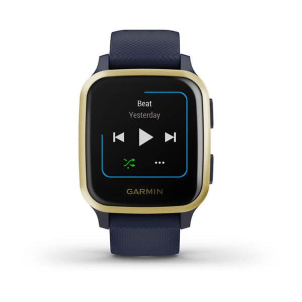 GARMIN VENU SQ MUSIC GM-010-02426-82 NAVY/LIGHT GOLD SMARTWATCH