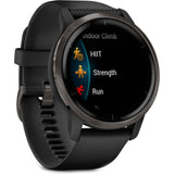GARMIN GM-010-02430-71 VENU 2 TRACKER BLACK BEZEL BLACK CASE AND SILICONE BAND UNISEX SMARTWATCH