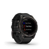 GARMIN FENIX 7 GM-010-02540-2C BLACK SILICONE UNISEX SMARTWATCH