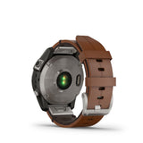 Garmin Fenix 7 Brown Silicone Strap Men Watch GM-010-02540-45