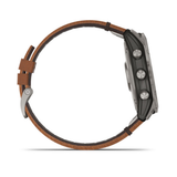 Garmin 7X Sapphire Solar Brown Silicone Strap Men Watch GM-010-02541-41