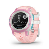 GARMIN INSTINCT 2 SOLAR GM-010-02564-B5 PINK SILICONE STRAP WOMEN SMARTWATCH