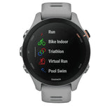 GARMIN GM-010-02641-63 FORERUNNER 255S POWDER GREY UNISEX SMARTWATCH