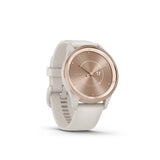 Garmin Vivomove Trend White Cream Silicone Strap Unisex Watch GM-010-02665-81
