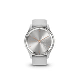 Garmin Vivomove Trend Mist Silver Silicone Strap Unisex Watch GM-010-02665-83