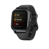 GARMIN VENU SQ 2 BLACK SILICONE STRAP UNISEX WATCH GM-010-02700-80