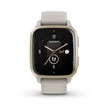GARMIN VENU SQ 2 WHITE SILICONE STRAP UNISEX SMARTWATCH GM-010-02700-82