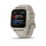 GARMIN VENU SQ 2 WHITE SILICONE STRAP UNISEX SMARTWATCH GM-010-02700-82