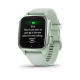 GARMIN VENU SQ 2 GREEN SILICONE STRAP UNISEX SMARTWATCH GM-010-02701-82