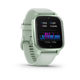 GARMIN VENU SQ 2 GREEN SILICONE STRAP UNISEX SMARTWATCH GM-010-02701-82