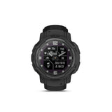 Garmin Instinct Crossover Black Silicone Strap Men Watch GM-010-02730-50