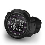 Garmin Instinct Crossover Black Silicone Strap Men Watch GM-010-02730-50