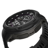 Garmin Instinct Crossover Black Silicone Strap Men Watch GM-010-02730-50