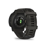 Garmin Instinct Crossover Black Silicone Strap Men Watch GM-010-02730-51