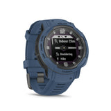 Garmin Instinct Crossover Blue Silicone Strap Men Watch GM-010-02730-52