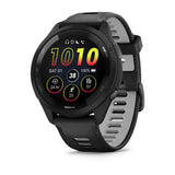 Garmin Forerunner 265 Black Silicone Strap Unisex Smartwatch GM-010-02810-50