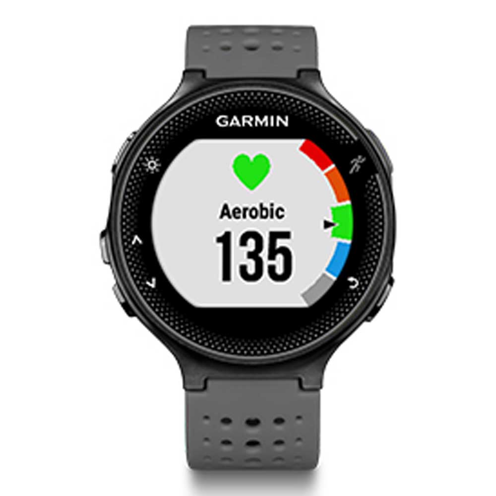 GARMIN FORERUNNER 235 SINGLE BAND GRAY & BLACK GM-010-03717-7E SMARTWATCH - H2 Hub Watches