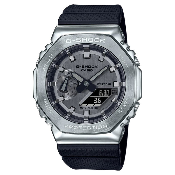 CASIO G-SHOCK GM-2100-1ADR-P BLACK RESIN STRAP MEN WATCH