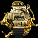 Casio G-Shock GM-6900G-9DR Gold Dial Black Resin Strap Men's Watch