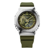 CASIO G-SHOCK GM-S2100-3ADR-P GREEN RESIN STRAP WOMEN WATCH