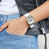 CASIO G-SHOCK GM-S5600G-7DR-P WHITE RESIN STRAP WOMEN WATCH