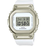CASIO G-SHOCK GM-S5600G-7DR-P WHITE RESIN STRAP WOMEN WATCH