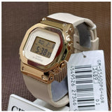 CASIO G-SHOCK GM-S5600PG-4DR WHITE RESIN STRAP WOMEN WATCH