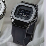 CASIO G-SHOCK GM-S5600SB-1DR BLACK RESIN WOMEN WATCH